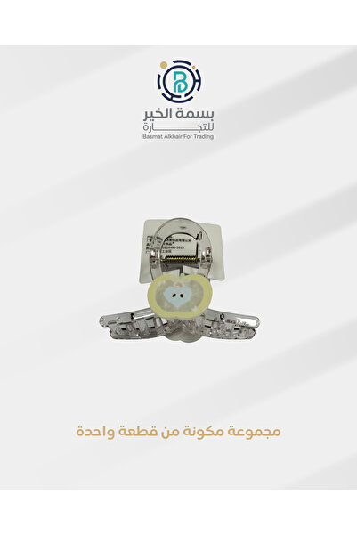 VOGKING مشبك شعر بمزلاج للسيدات اكسسوار شعر عملي وأنيق حجم صغير قطعة واحدة