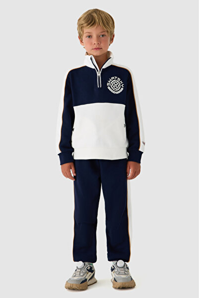 SWATSKY Boy Navy Blue Sweatshirt