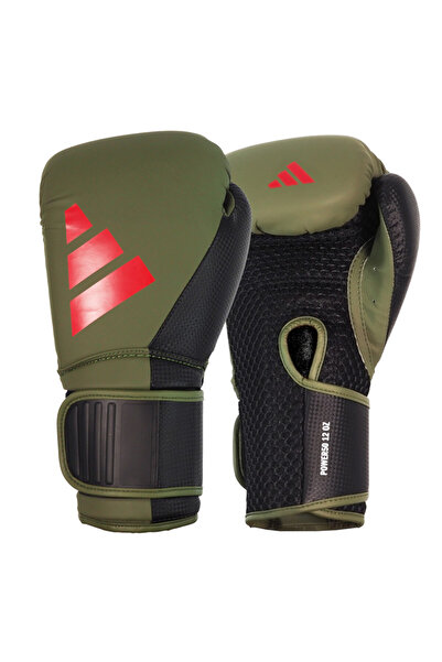 adidas Pwr50Tg Power 50 Boxing Gloves Green/Red