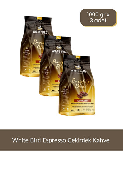 White Bird قهوة اسبريسو كور 1 كيلو × 3 قطع