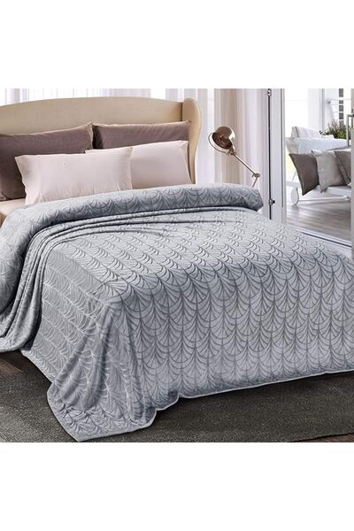 Whale Flotilla Flannel Fleece Double Size Blanket for Bed, 150x200 CM