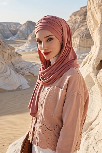 Aisha's Design Drawstring Combed Cotton Shawl,Bt-1