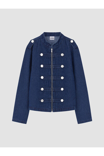 LC Waikiki I Button Detailed Girls' Jean Jacket from Freezen Store