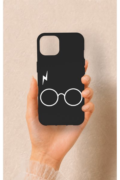 Vip Case iPhone 13 Compatible Herry Potter Patterned Silicone Case