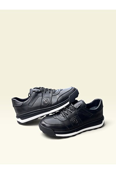 KAFKASLAR AYAKKABI Genuine Leather Orthopedic Sole Men's Daily Winter Casual ...
