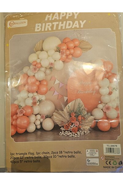 Generic Brand HAPPY BIRTHDAY balloon set