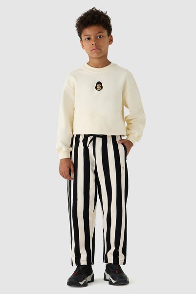 NBT JEANS Boy Striped Tracksuit Bottom