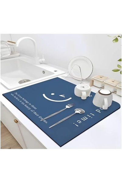 HIHOMEY Super absorbent soft non-slip quick Dish Drying Mat for Kitchen Count...