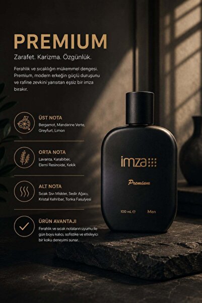 İmza Renksiz 100 Ml Premium Parfüm 1085260108
