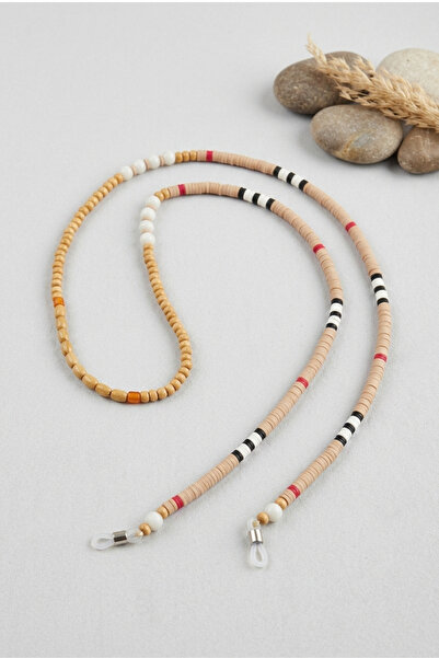 PETEK AKSESUAR Handmade Brand Pattern Bead Fimo Glasses Chain