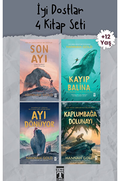 Genç Timaş En iyi Dostlar - 4 Kitap Seti - Hannah Gold - 12+ Yaş - Fantastik