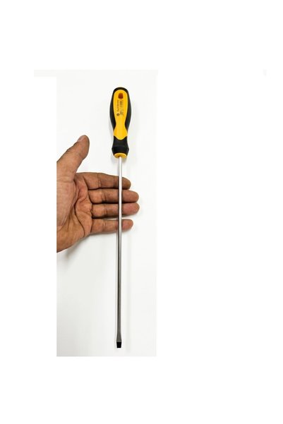 Rico 5×100 mm Düz Şiş Uzun Tornavida – Profesyonel Tornavida