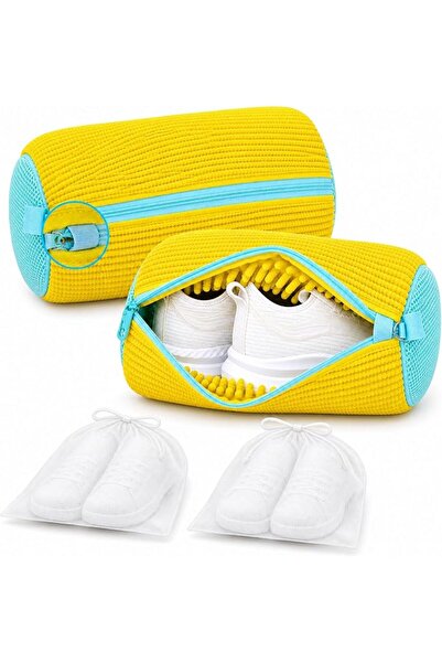 GENERAL XXL Shoe Washing Machine Bag - 2-Pack Reusable Shoe Cleaning Bags, 36...