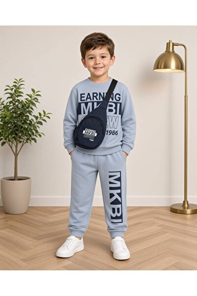 Kids Club طقم أولاد مطبوع من MKBI
