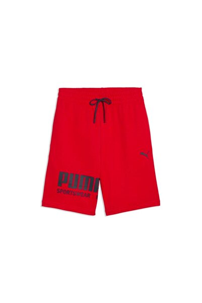 Puma Αθλητικό Σορτς με Γραφικά TR 692232-11 Κόκκινο