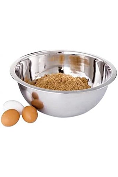 Goodcook وعاء خلط من الفولاذ المقاوم للصدأ، سعة 2.5 كوارت مع حافة ملفوفة للإم...