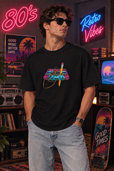 CAMILA PAUL T-SHIRT 80'LER KASET