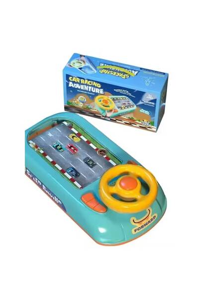 OEM Simulator de volan auto, realist, cu sunete și muzică, pentru copii de pe...
