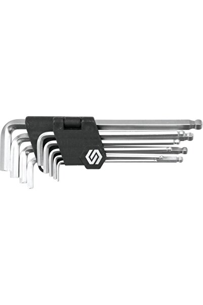 Other Chei hexagonale /hex/ 2.5-10 mm, cu cap sferic, Cr-V, set de 9 bucăți. ...