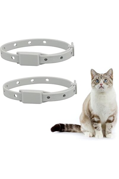 SYOSI 10 Pcs Cat Flea and Tick Collar, SYOSI, Adjustable Natural Repellent Ti...