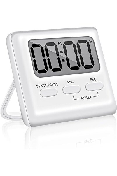 Ubitree Kitchen Timer, LCD Display Desktop Timer with Loud Alarm & Silent Mod...