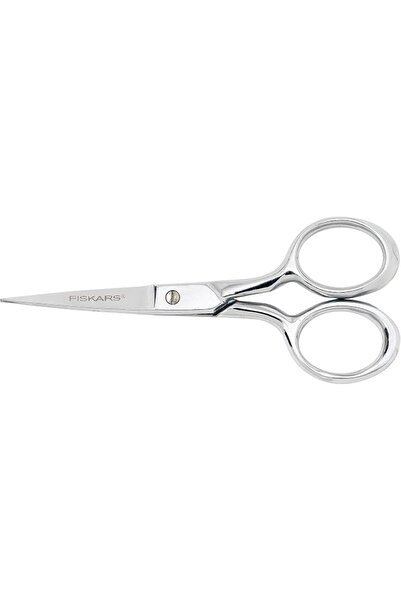 FiSKARS 12-92977097J Forged Embroidery Scissors, 4 Inch, Gray
