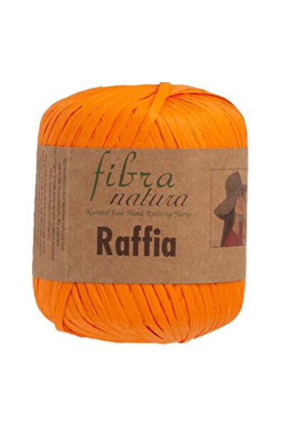 Fibra Natura Raffia %100 Viscose – 40 g 90 m Medium Thickness Knitting Yarn-1...