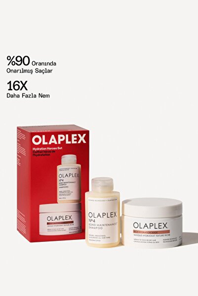 Olaplex Hydration Heroes Set - Bağ Güçlendirici, Yoğun Nem Veren Saç Bakım Seti