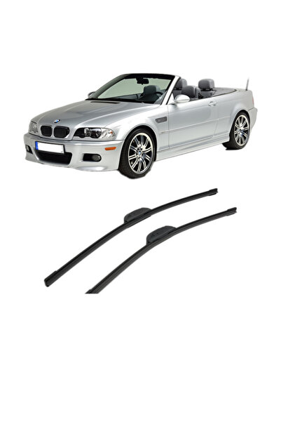 Bosch Комплект чистачки за кола BMW Серия 3 Кабриолет (E46) 2000-2006, за пре...