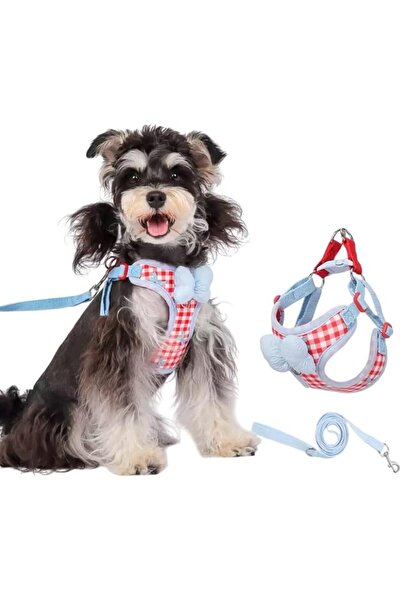 GENERAL Red Small Escape Proof Cat Harness & Leash Set, Adjustable Breathable...