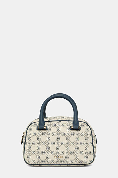 Vakko BEYAZ MONOGRAM ÇANTA