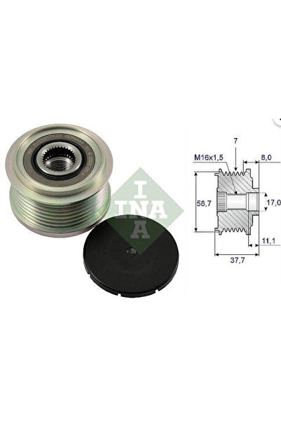 İna Alternatör Rulmanlı Kasnak Transit V347 Hilux