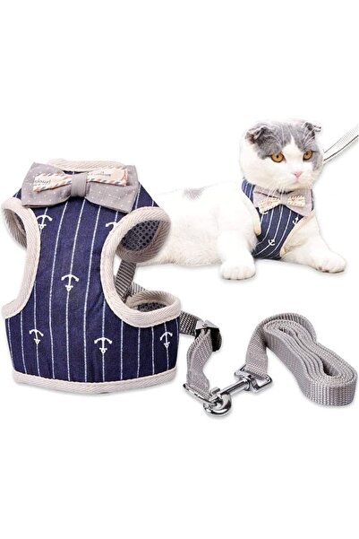 JOYZZZ Cat Harness and Leash for Walking, Escape Proof Adjustable Mesh Vest, ...