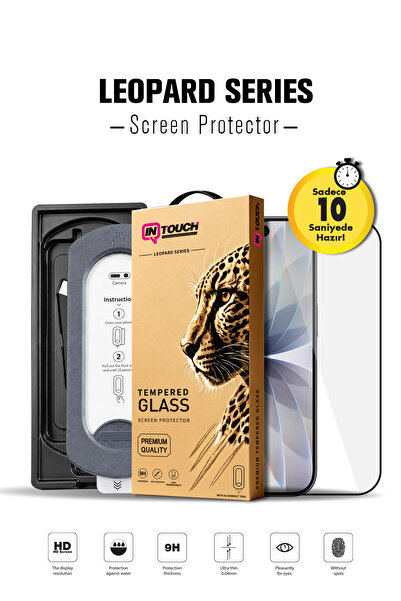 İntouch Iphone 17 Pro / 18 Pro Leopard Serisi Quick Install Ekran Koruyucu