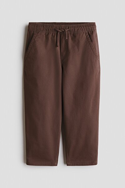 H&M Pamuklu Gabardin Jogger Pantolon