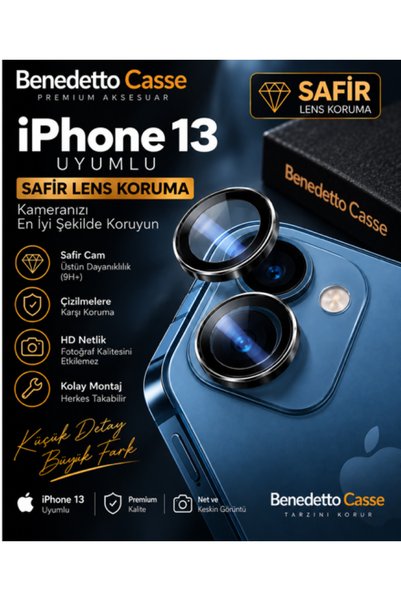 lucek cases iPhone 13 Compatible Sapphire Camera Lens Protector – Easy Instal...