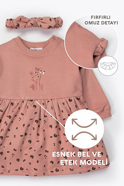 Bebetto Two Rope Dresses (Your Bestie) Dried Rose