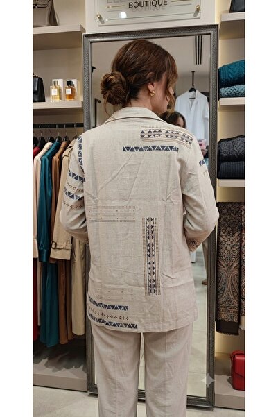 Nevin Acar Linen Authentic Ethnic Jacket
