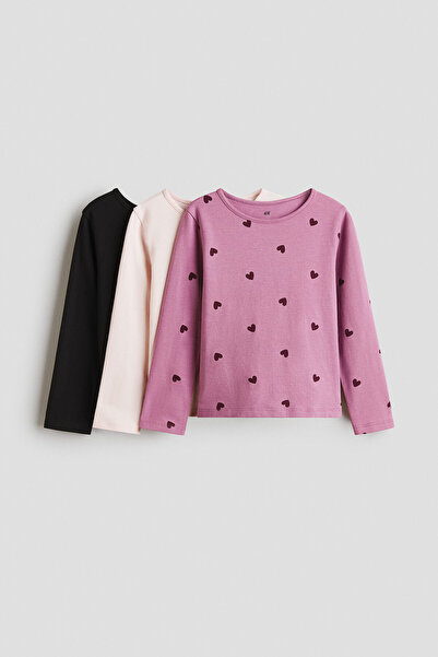 H&M 3'lü Pamuklu Üst