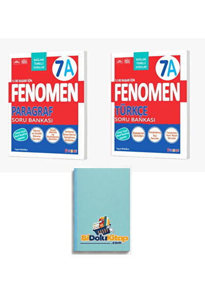 Fenomen Yayıncılık FENOMEN 7 PARAGRAF (A)- TÜRKÇE (A) SORU BANKASI (DEFTER HE...