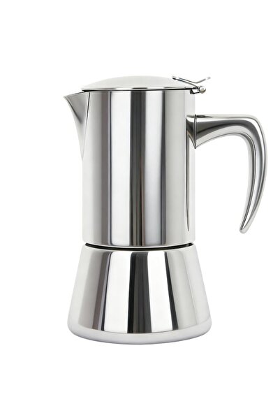 odjas Cafetiera Moka Inox 10 Cesti 500ml, Constructie Robusta 1100g, Ideala p...