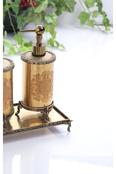 Dream Home Accessories ÇELİK SIVI SABUNLUK ANTİK