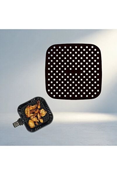 MEKs Washable Silicone Oven Mat 21.5 cm for Square Model Airfryer