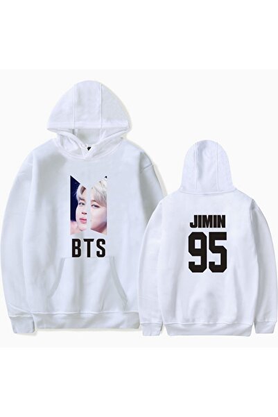 Vordevia Hanorac supradimensionat din bumbac imprimat cu 3 fire, Bts Jimin 95