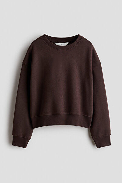 H&M İçi Tüylü Sweatshirt