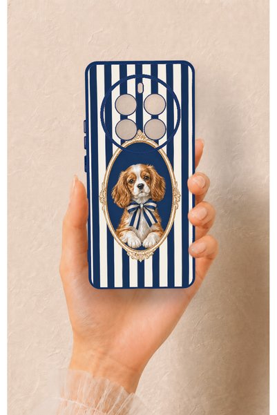 Vip Case Realme 12 Pro Compatible Cute Dog Pattern Silicone Case