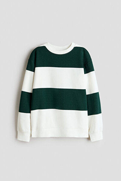 H&M İçi Tüylü Sweatshirt