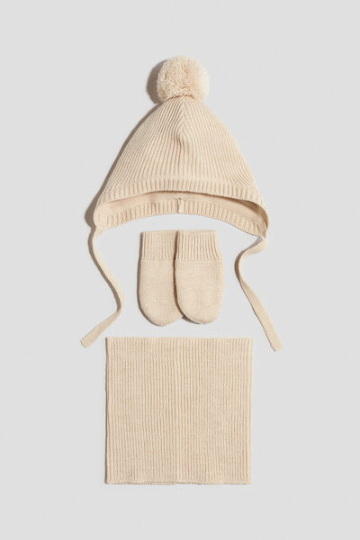 H&M 3 Parçalı Triko Set