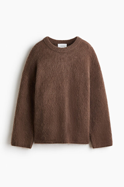 H&M Tiftik Karışımlı Oversize Kazak