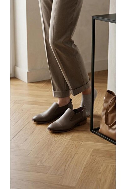 Mammamia 970 Brown Genuine Leather Casual Shoes